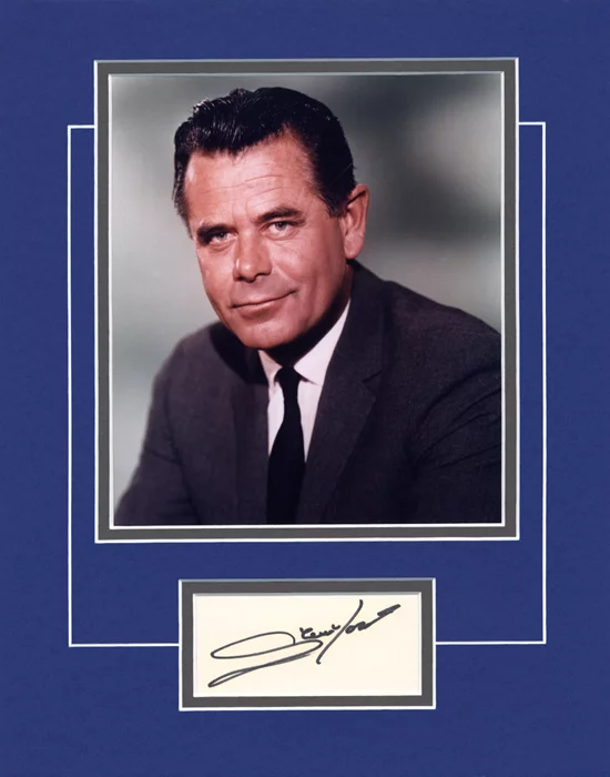 Glenn Ford autograph