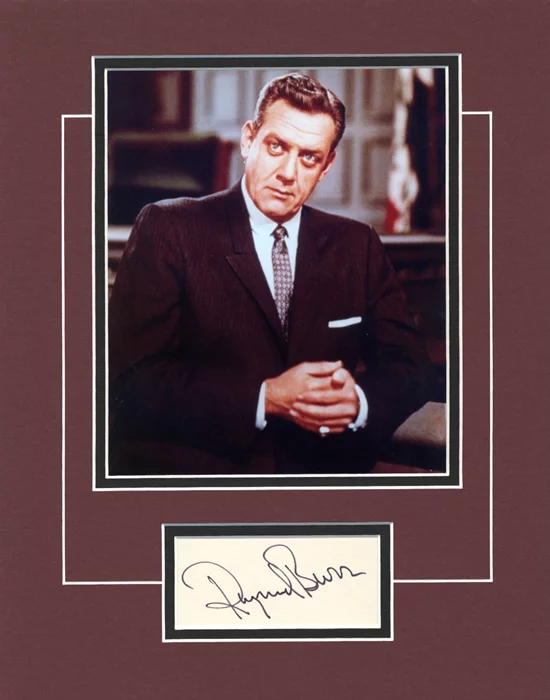 Perry Mason autograph