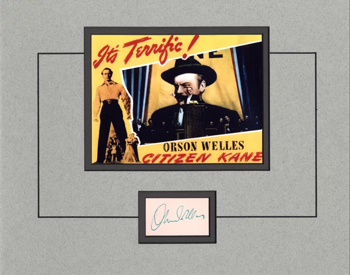 Citizen Kane autograph