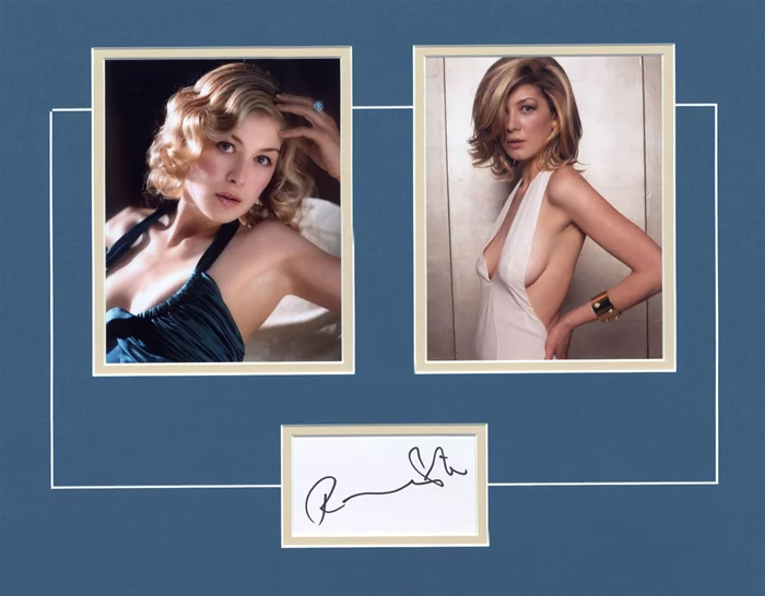 Rosamund Pike autograph