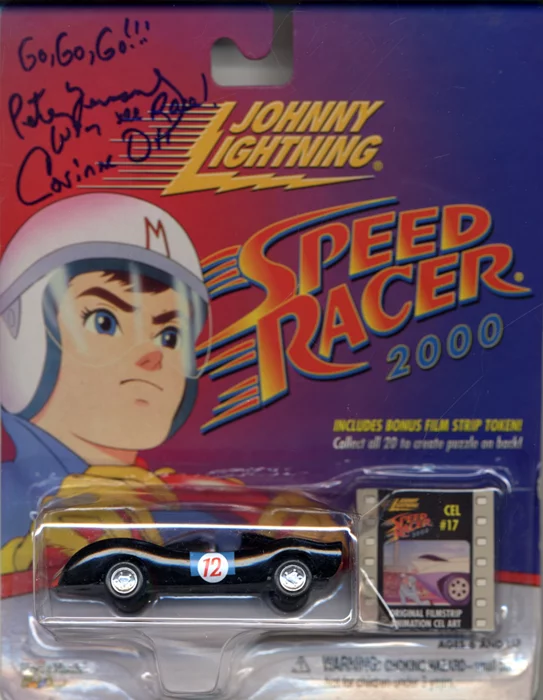 Speed Racer Signed Toy autograph