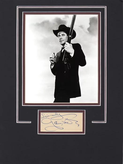 Glenn Ford autograph