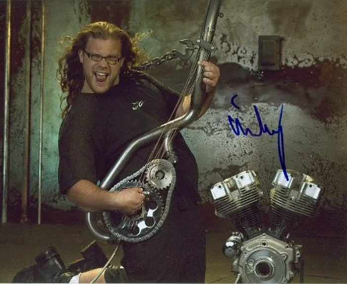 Mikey Teutul autograph