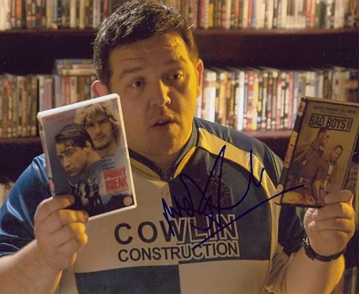 Nick Frost autograph