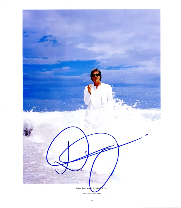 Don Johnson autograph