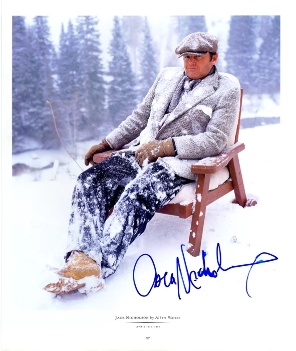 Jack Nicholson autograph