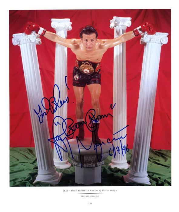 Ray Mancini autograph