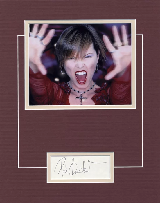Pat Benatar autograph