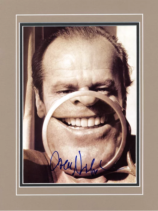 Jack Nicholson autograph