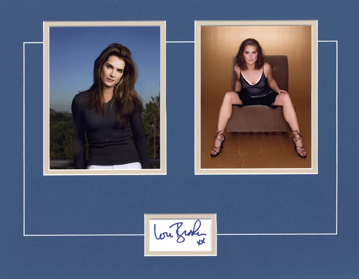 Brooke Shields autograph