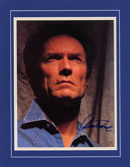 Clint Eastwood autograph