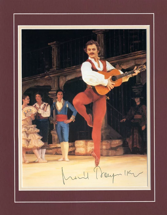 Mikail Baryshnikov autograph