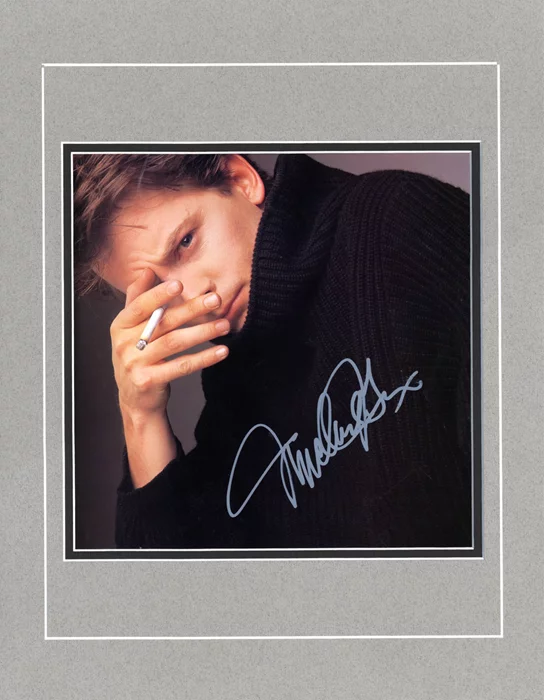 Michael J. Fox autograph