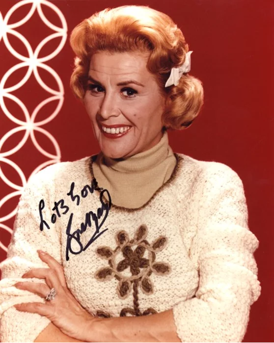 Rose Marie autograph