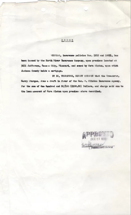 Harry S. Truman autograph