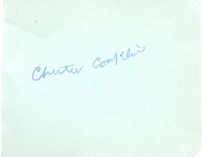 Chester Conklin autograph