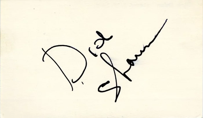 Dick Shawn autograph