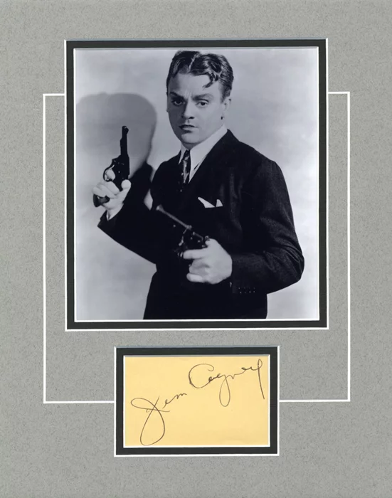 James Cagney autograph