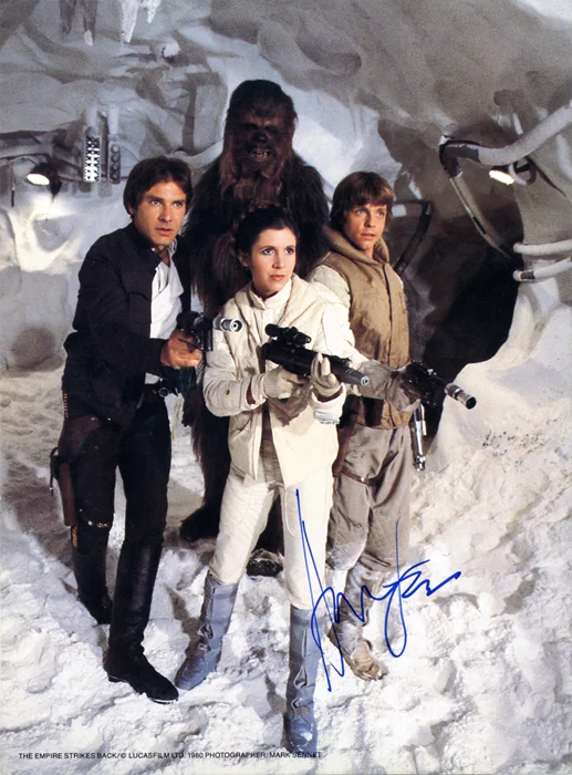 Harrison Ford autograph