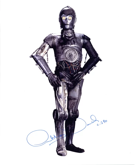 Anthony Daniels autograph