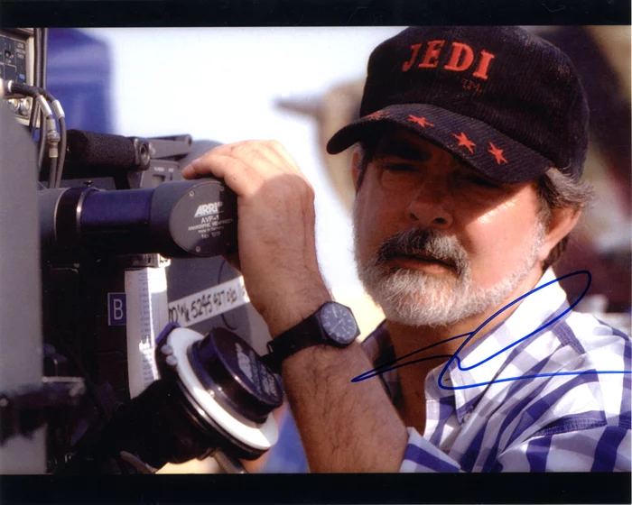 George Lucas autograph
