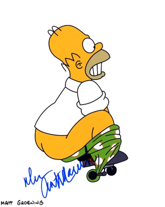 Dan Castellaneta autograph