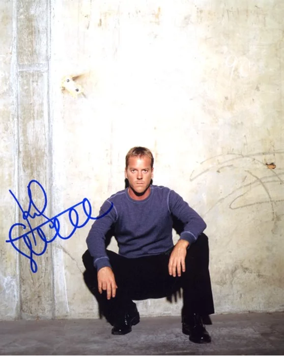 Kiefer Sutherland autograph