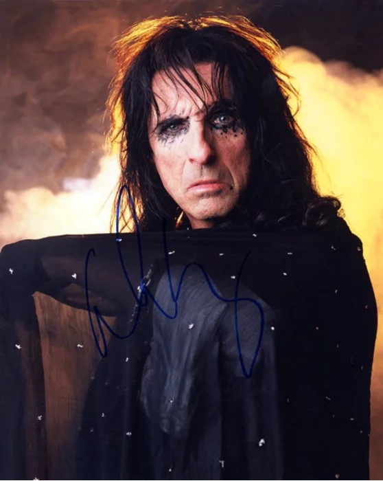 Alice Cooper autograph