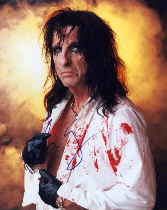 Alice Cooper autograph