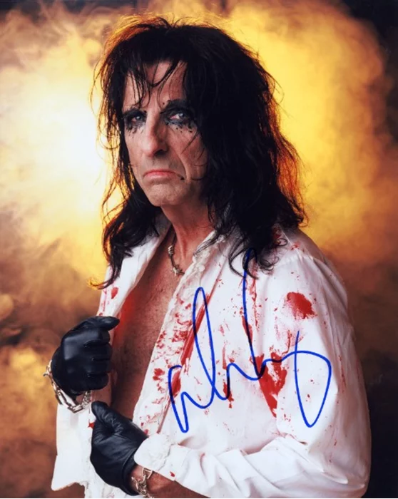 Alice Cooper autograph