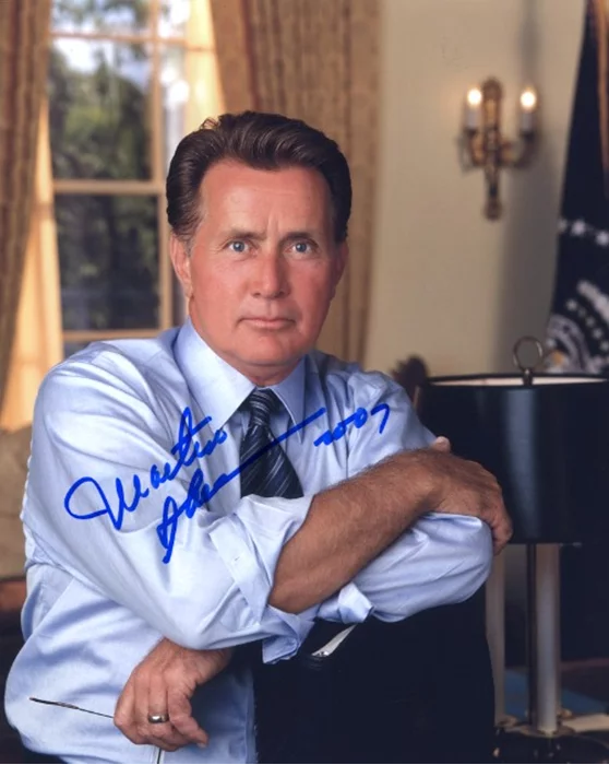 Martin Sheen autograph