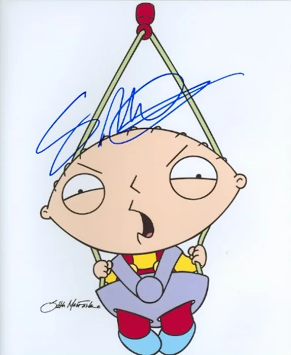 Seth MacFarlane autograph