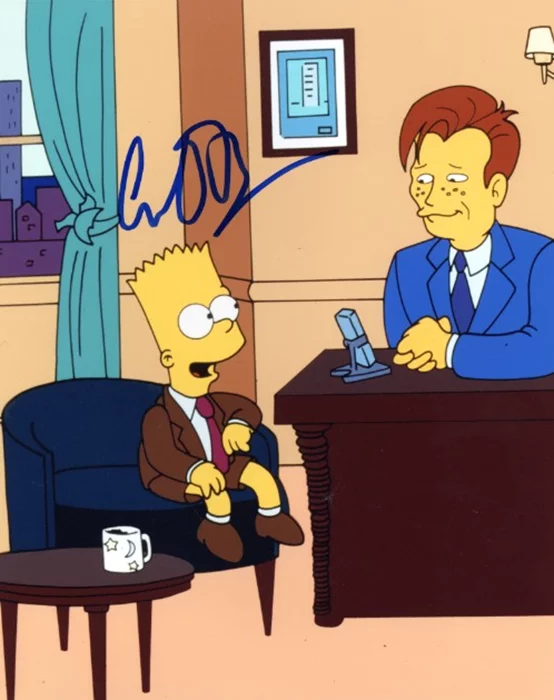 Conan O'Brien autograph