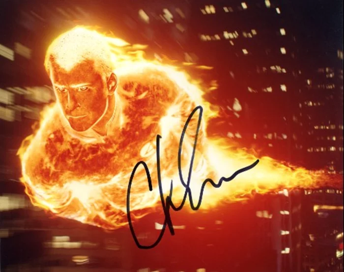 Chris Evans autograph