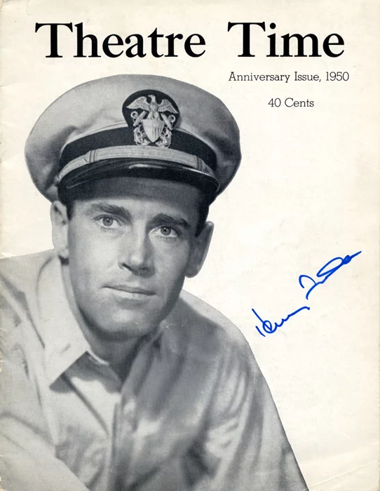 Henry Fonda autograph