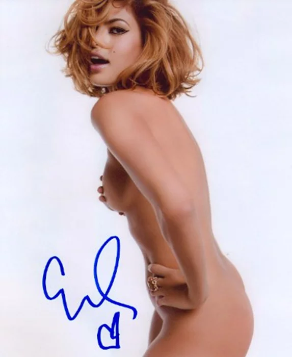 Eva Mendes autograph