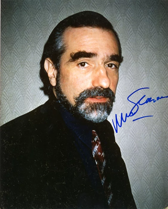 Martin Scorsese autograph