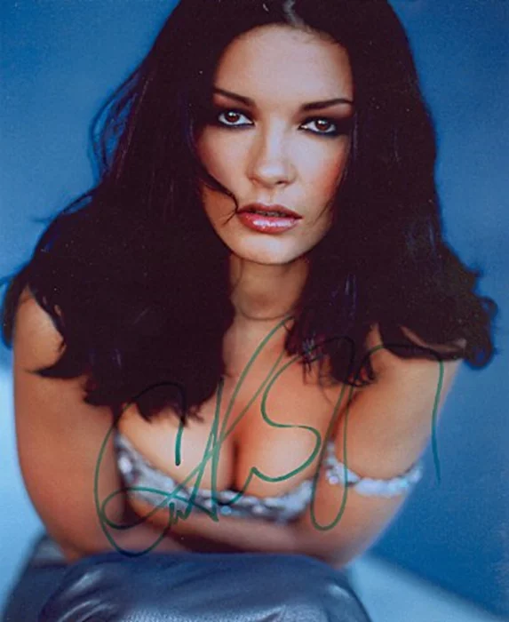 Catherine Zeta Jones autograph