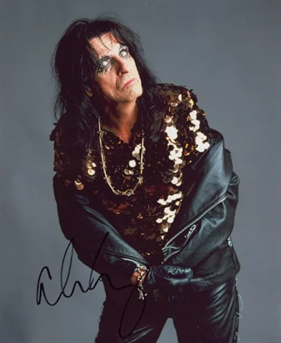 Alice Cooper autograph