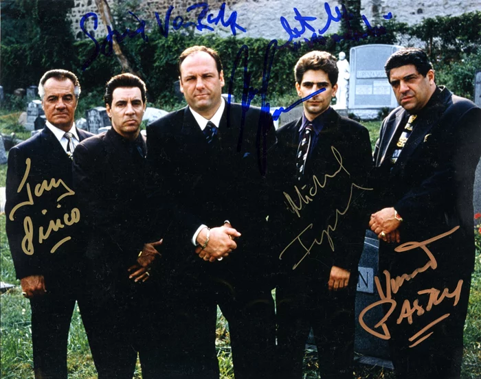 The Sopranos autograph