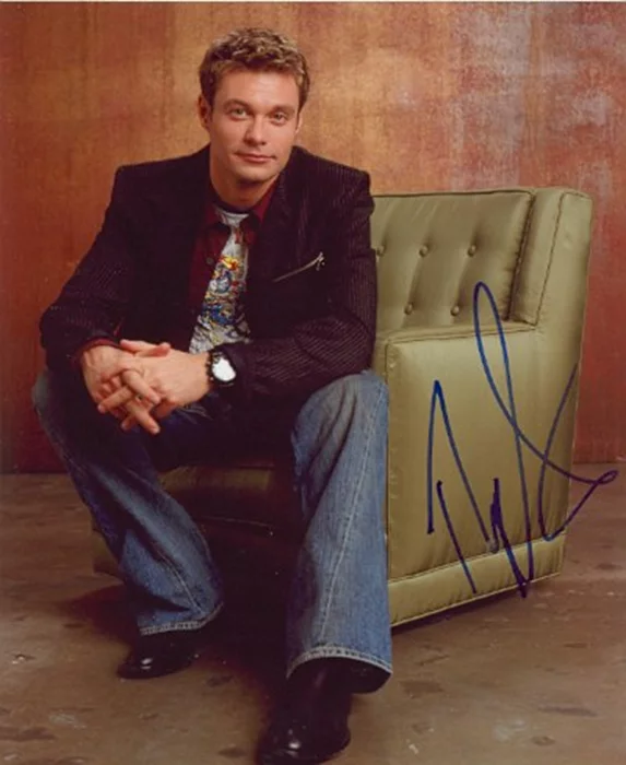 Ryan Seacrest autograph