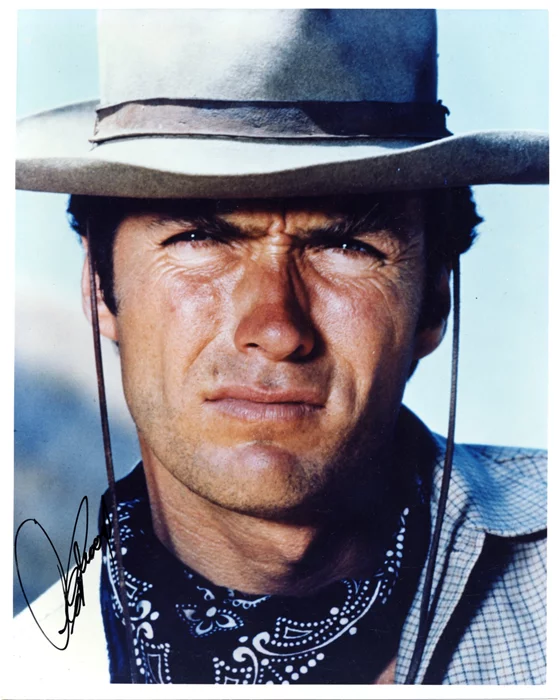 Clint Eastwood autograph