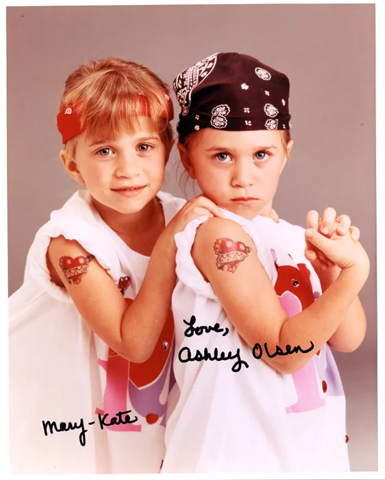 The Olsen Twins autograph