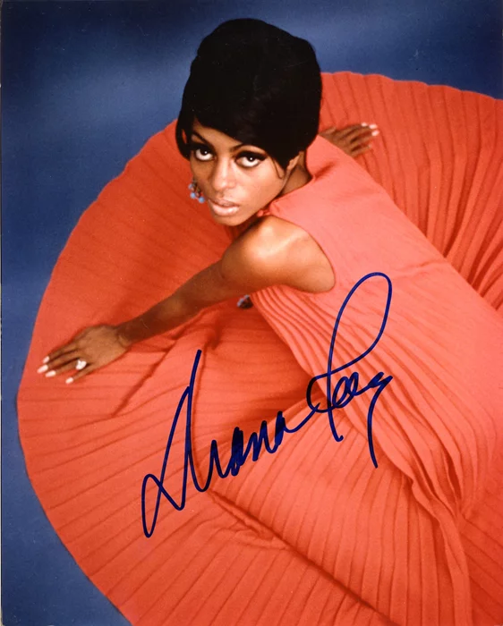 Diana Ross autograph