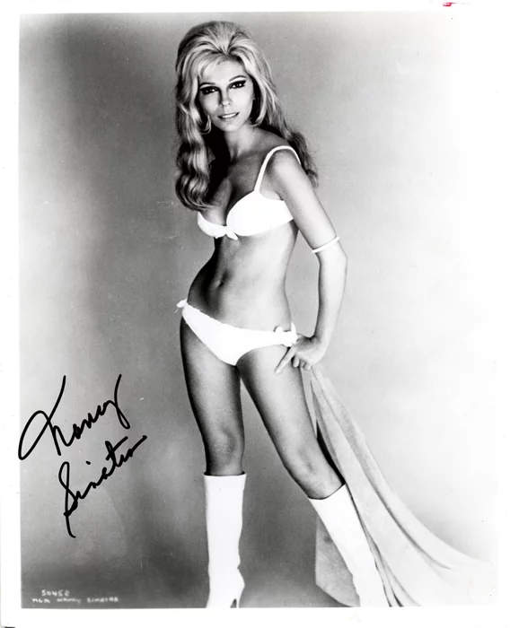 Nancy Sinatra autograph
