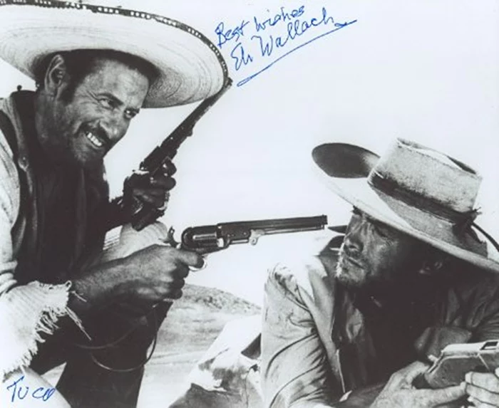 Eli Wallach autograph