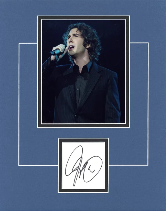 Josh Groban autograph