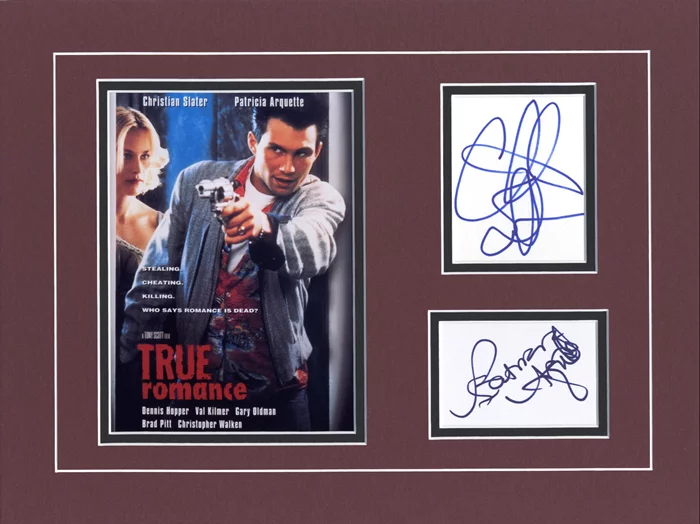 True Romance autograph