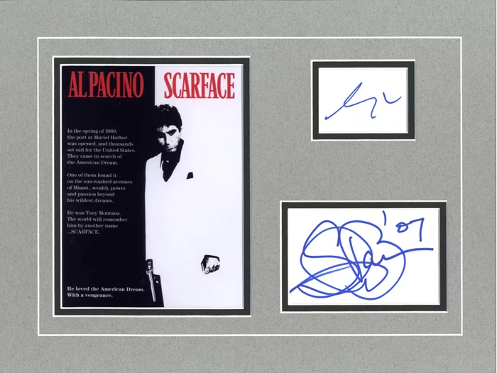 Scarface autograph