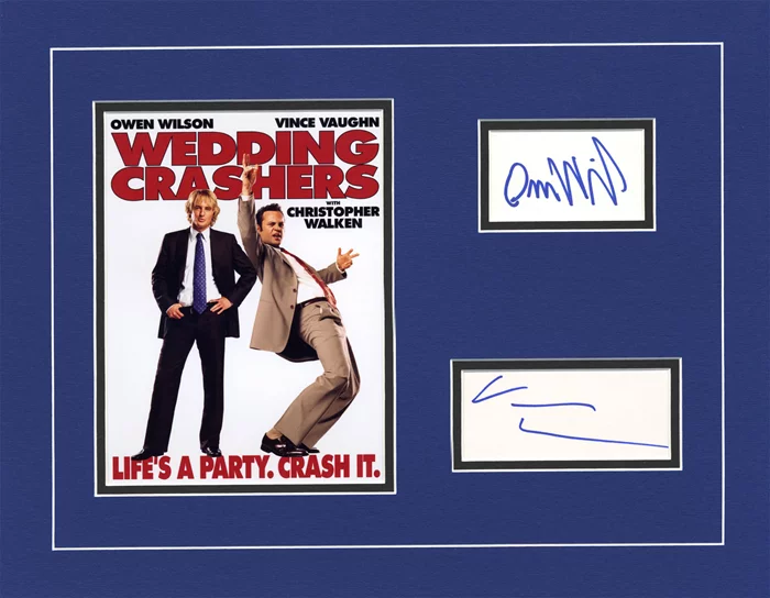 Wedding Crashers autograph